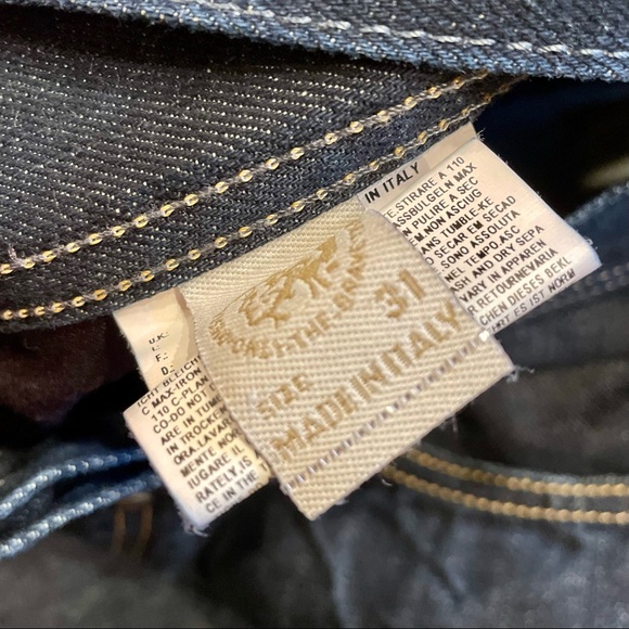 NWOT! Men’s Diesel Dark Denim Jeans Sz. 31 - Picture 6 of 7